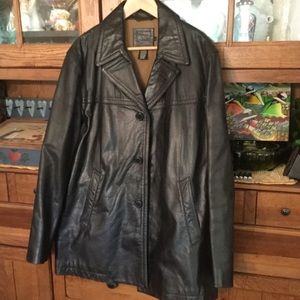 Vintage J.Crew leather jacket